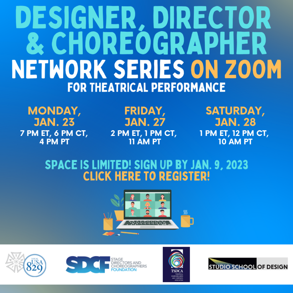 Director, Choreographer, & Designer Virtual Networking Series